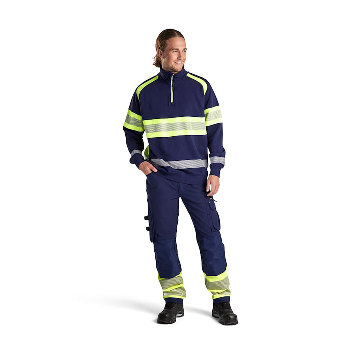 Παντελόνι Εργασίας Υψηλής Ορατότητας Hi-Vis 4-Way Stretch 1193 1642 με CORDURA® – EN ISO 20471 Class 1 - Image 8