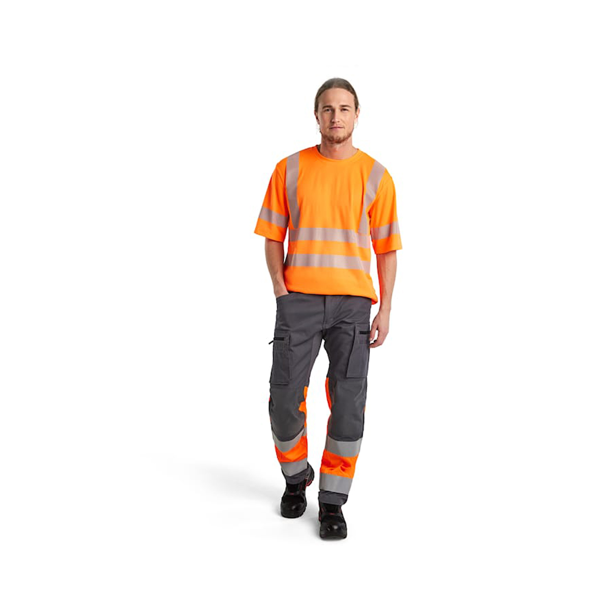 Παντελόνι Εργασίας Υψηλής Ορατότητας Hi-Vis Stretch 1551 1811 με CORDURA® – EN ISO 20471 Class 1 - Image 15
