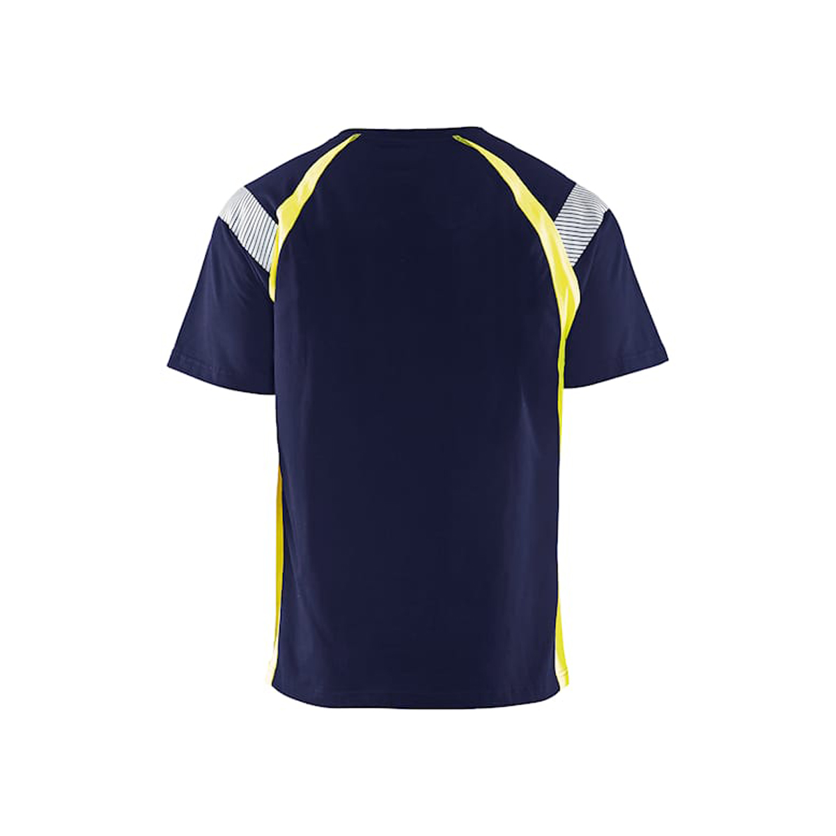 T-Shirt Υψηλής Ορατότητας με Ανακλαστικές Ταινίες & Βαμβάκι 180g – Workwear PPE - Image 7