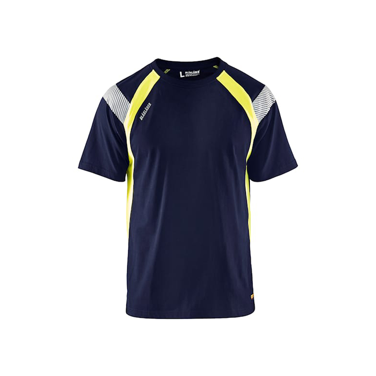 T-Shirt Υψηλής Ορατότητας με Ανακλαστικές Ταινίες & Βαμβάκι 180g – Workwear PPE - Image 6