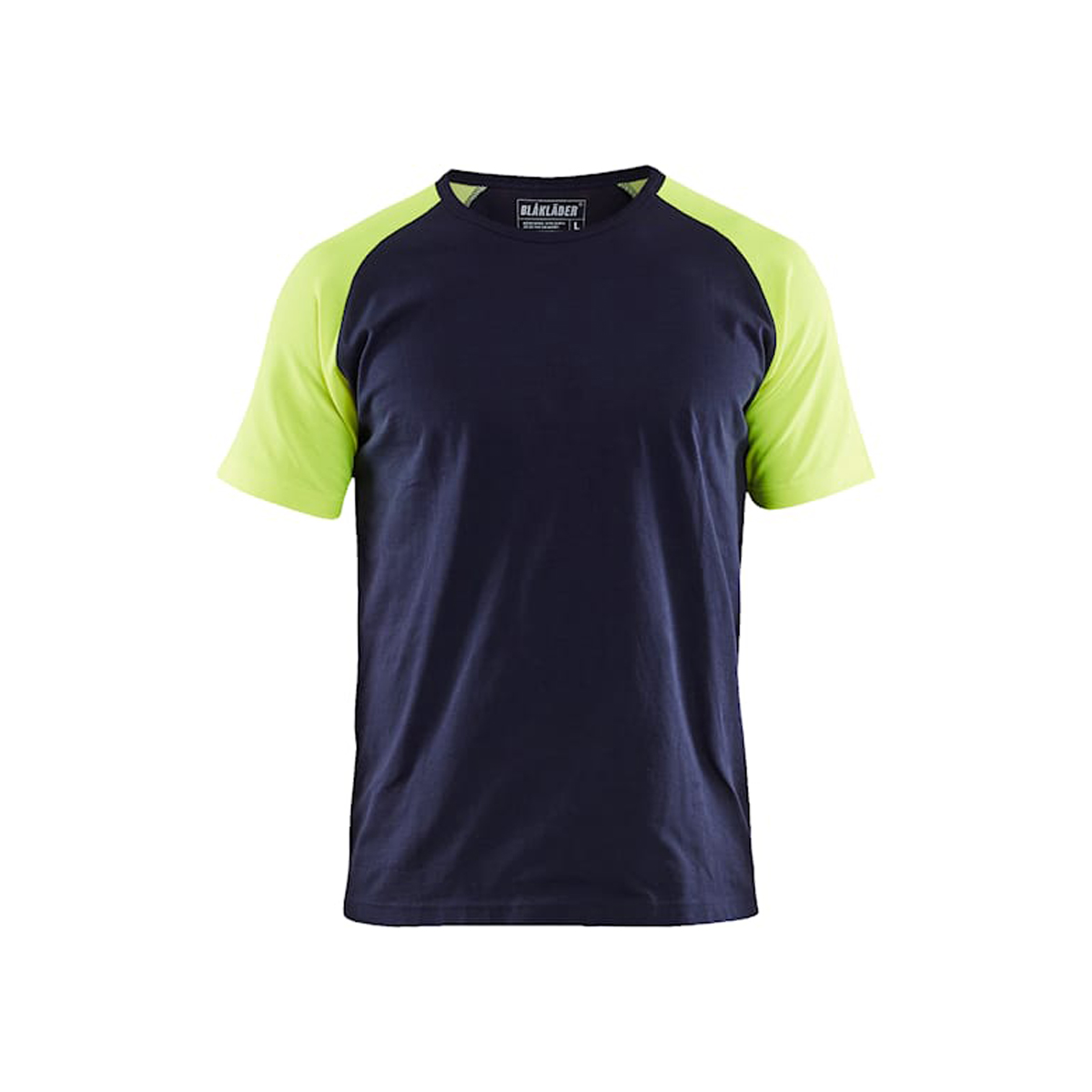 T-Shirt Εργασίας Βαμβακερό με Raglan Μανίκια Hi-Vis – Άνετο & Ανθεκτικό Workwear - Image 5