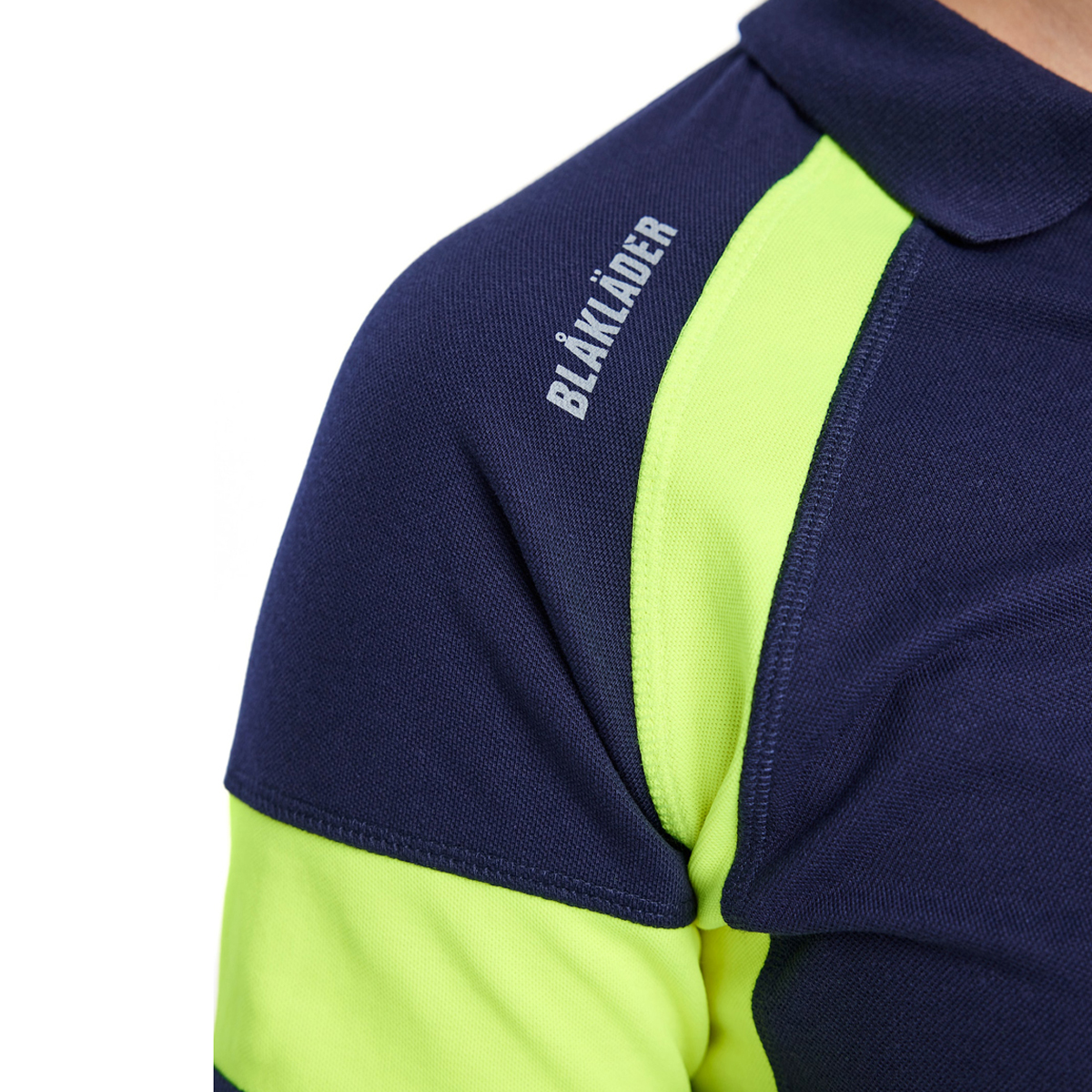 Γυναικείο Polo Εργασίας με Hi-Vis Πάνελ Stretch Blaklader 3529 1050 - Image 7