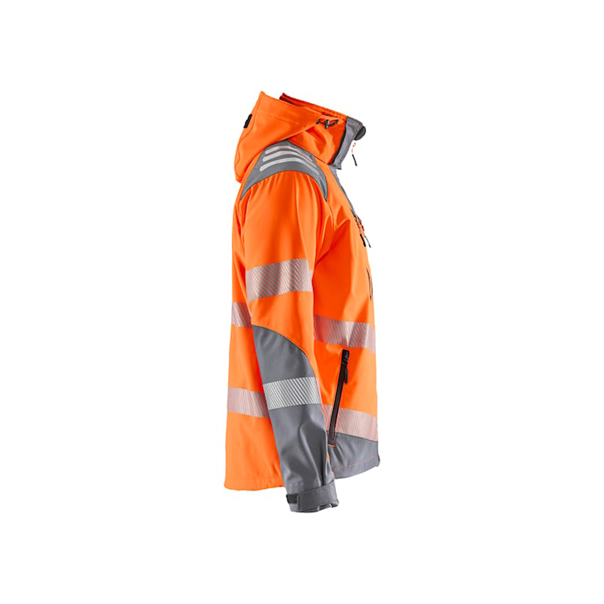 Μπουφάν Εργασίας Softshell Υψηλής Ορατότητας Hi-Vis 4491 2513 – Waterproof & EN ISO 20471 Class 2/3 - Image 7