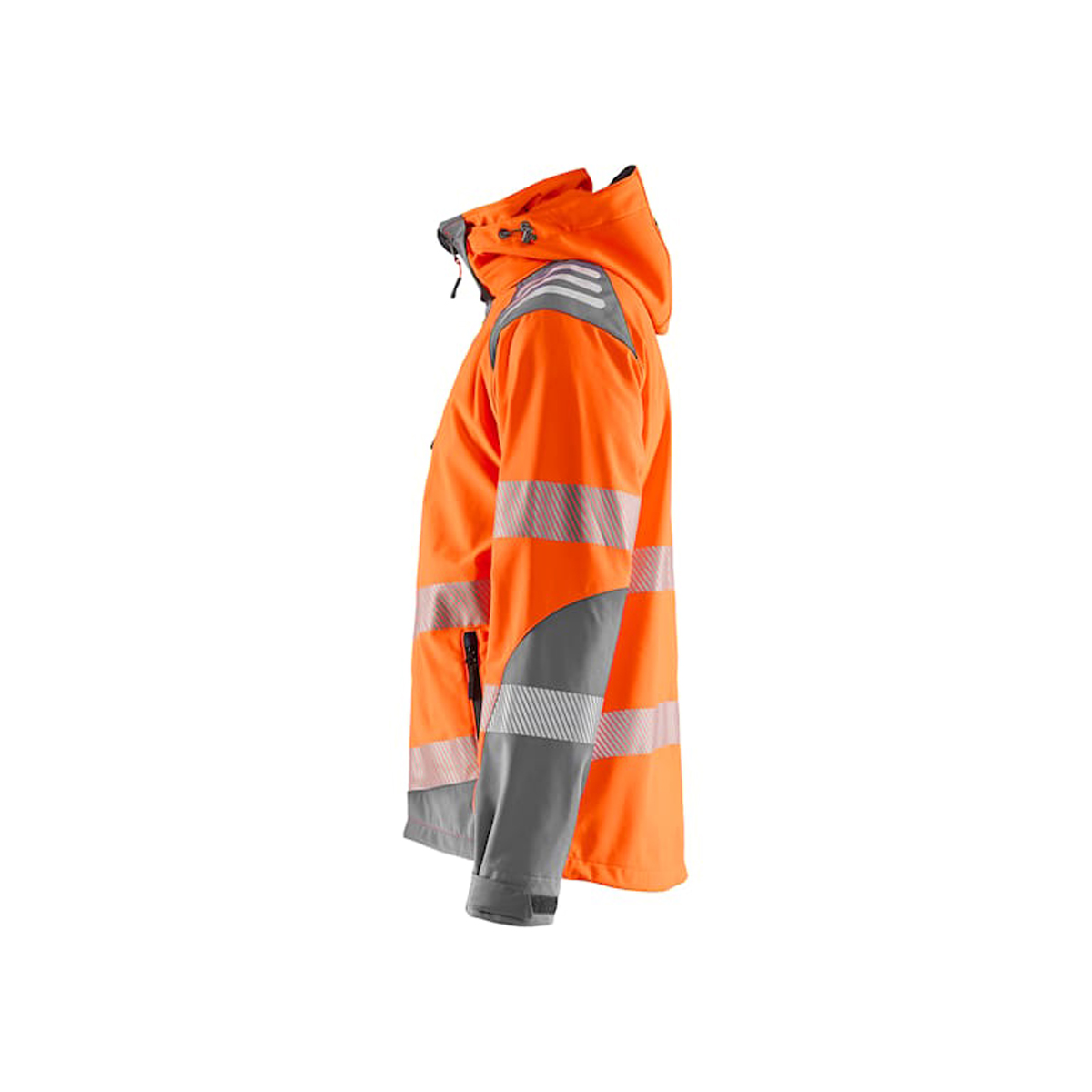 Μπουφάν Εργασίας Softshell Υψηλής Ορατότητας Hi-Vis 4491 2513 – Waterproof & EN ISO 20471 Class 2/3 - Image 8