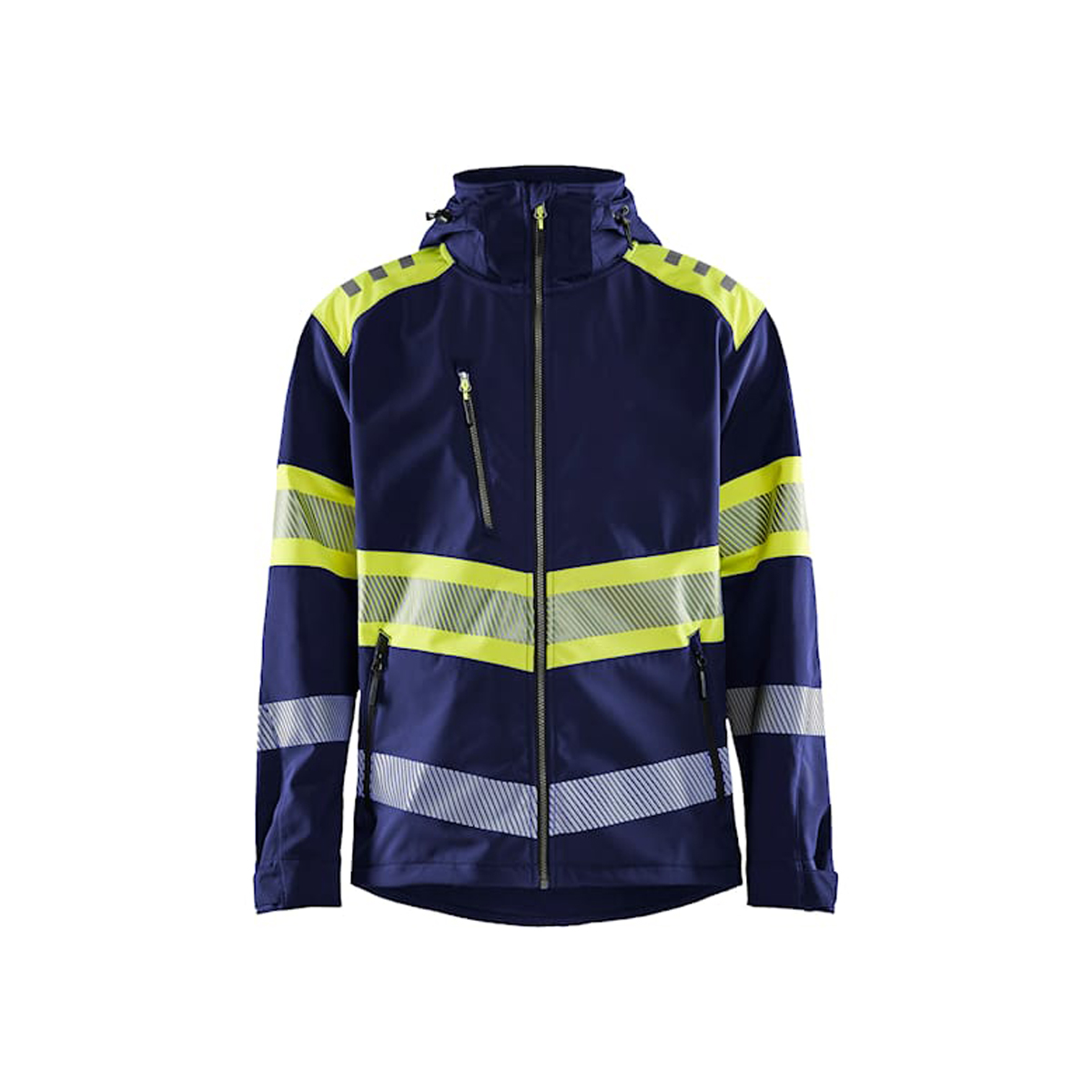 Μπουφάν Εργασίας Softshell Υψηλής Ορατότητας Hi-Vis 4494 2513 – Waterproof & EN ISO 20471 Class 1 - Image 12